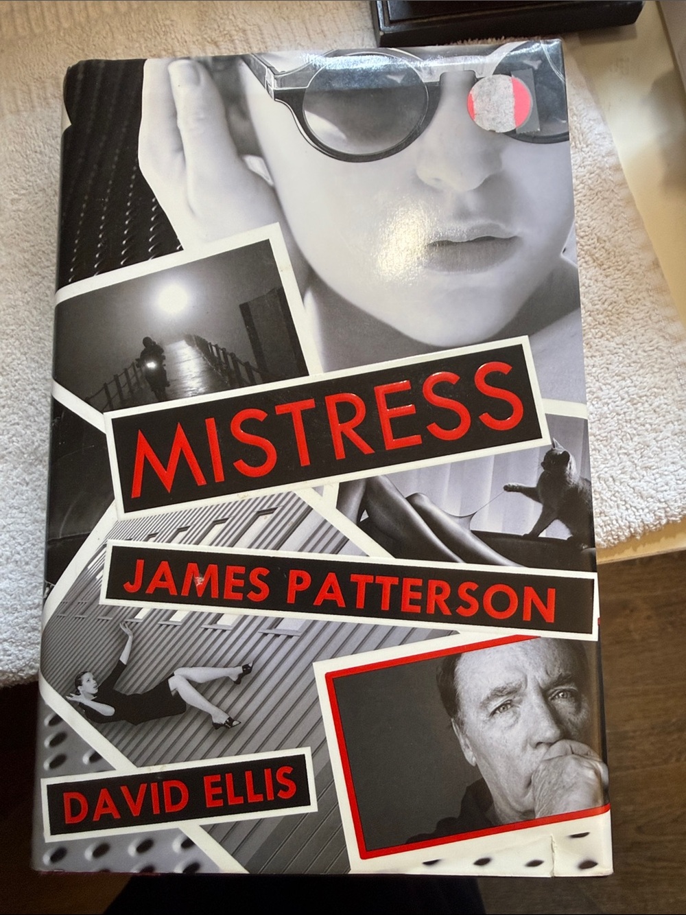 Mistress by James Patterson & David Ellis - Black, White & Red Hardcover